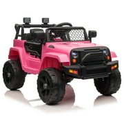 Power Wheels Jeep Wrangler Dual Drive 12V 4.5A.h with 2.4G Remote Control Toy Jeep