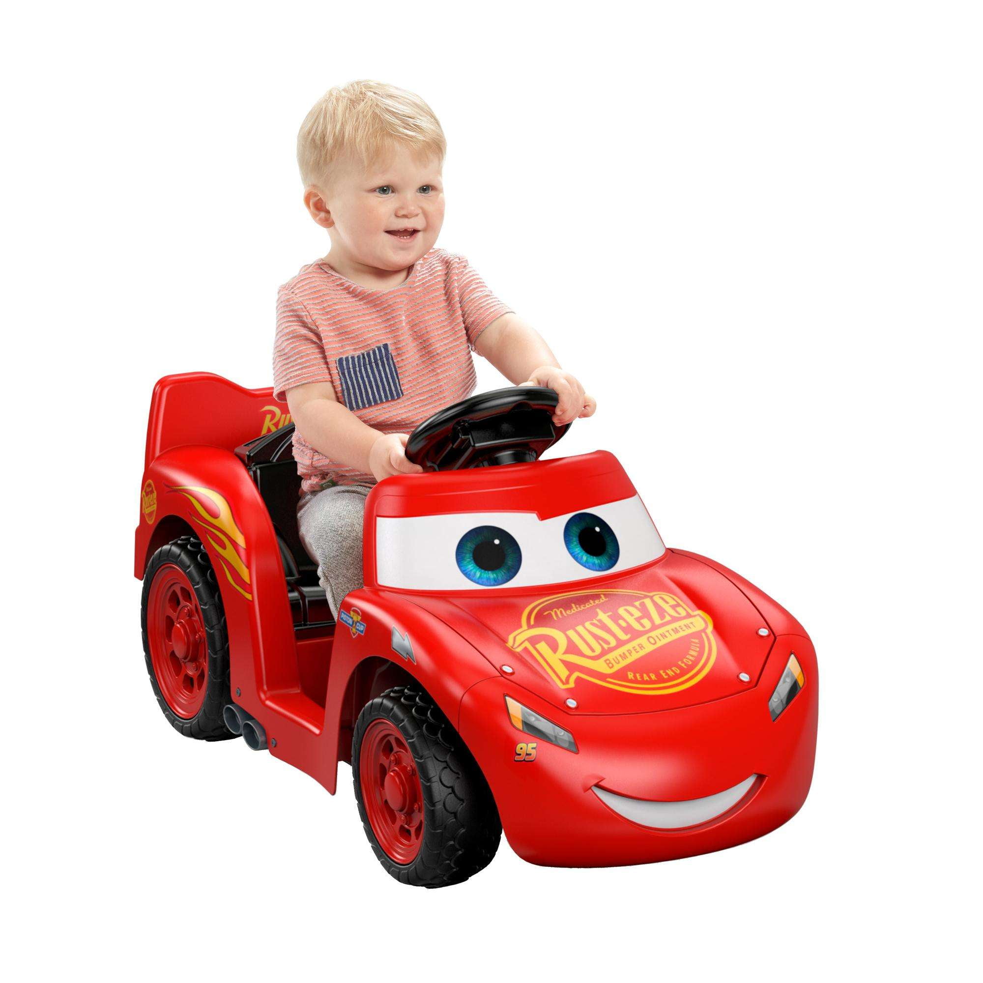 Disney Battery Operated Lightning McQueen Car