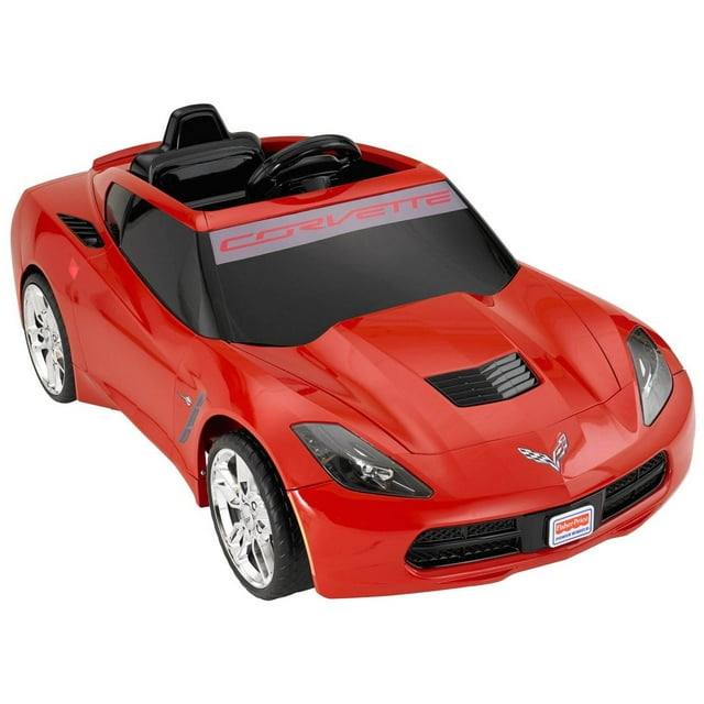 Power Wheels Red Corvette Y1XX 12 Volt Electric Ride-On Child Car | X6218 - Walmart.com