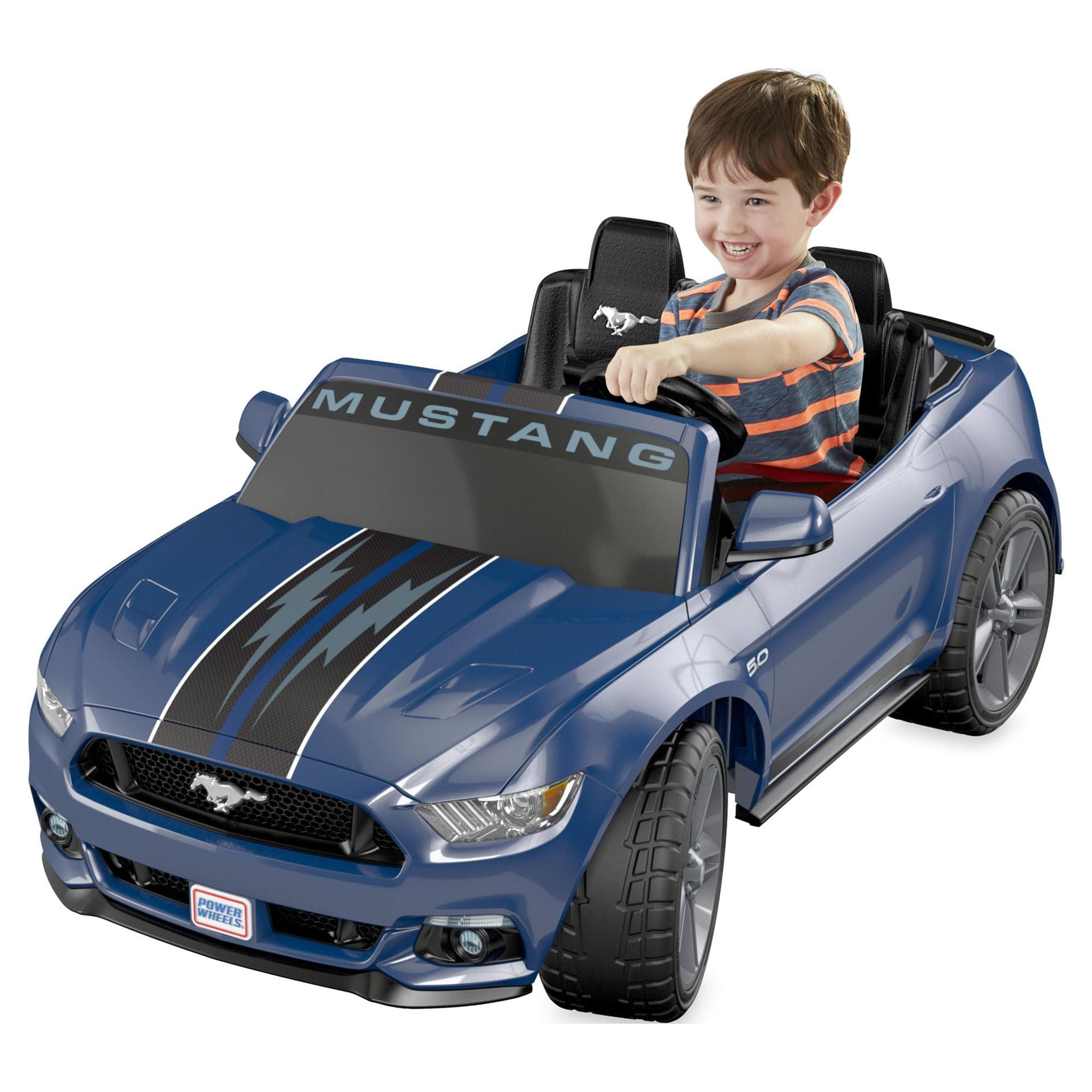 teknisk arkitekt Uheldig Power Wheels Smart Drive Ford Mustang Ride-On Vehicle, 12V - Walmart.com
