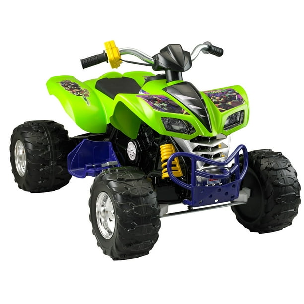 Power Wheels Kawasaki KFX 12V TMNT Ride-On for Daycare Walmart