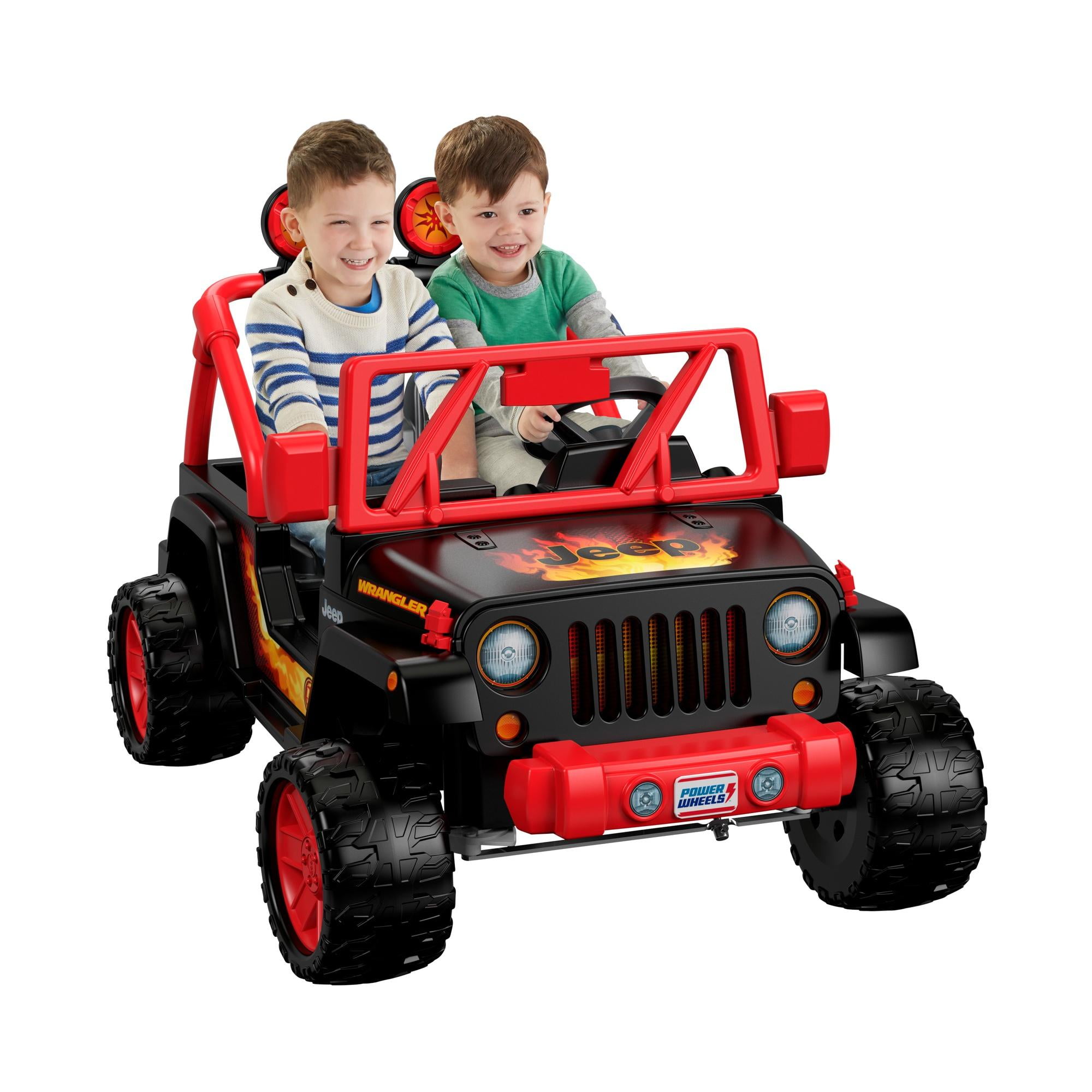 Power wheels tough talking jeep wrangler on sale