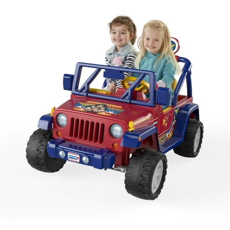 Power Wheels Wonder Woman Jeep Wrangler