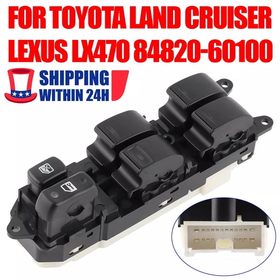 Power Window Master Switch 84820-60100 For Lexus LX470 For Toyota Land Cruiser