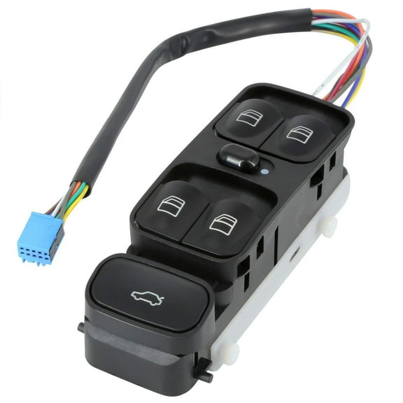 Power Window Master Switch Compatible with 2001-2005 Mercedes Benz C240 C320 2003-2007 C230 2006 2007 C280 C350 02-04 C32 AMG 05-06 C55 AMG Replace OE# 2038200110 Driver Side