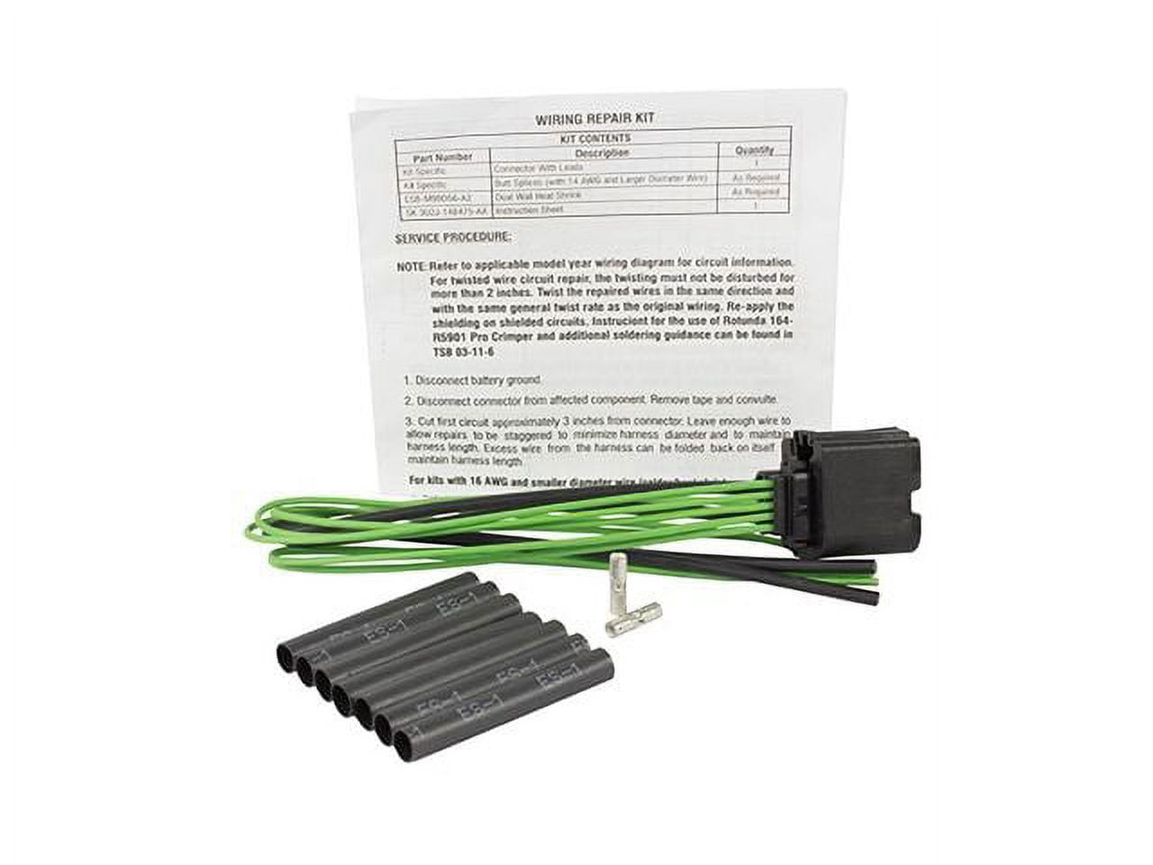 Power Window Motor Connector - Compatible with 2011 - 2022 Ford Mustang ...