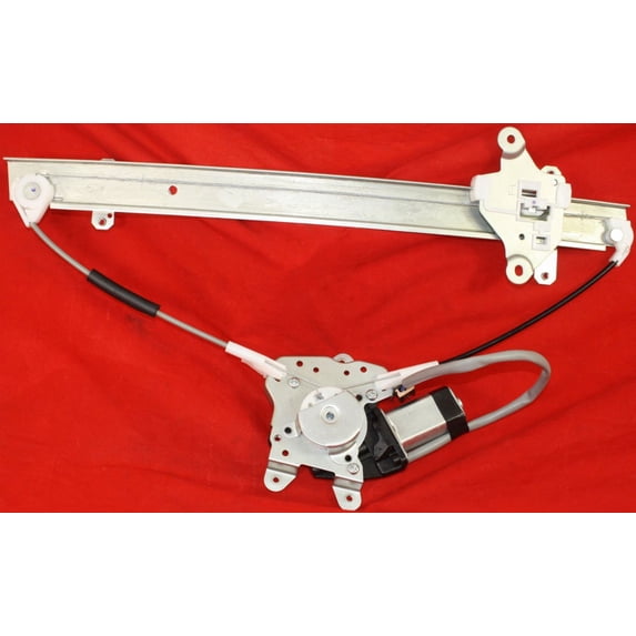 Power Window Regulator For 89-94 Nissan Maxima Front, Left Side w/ Motor Sedan