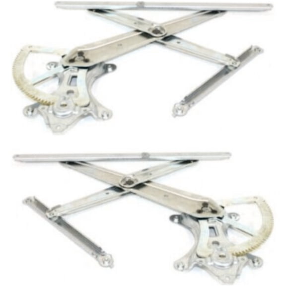 Power Window Regulator For Lexus GX470 Toyota 4Runner FJ Cruiser Set of 2 Front Fits select: 2004-2009 TOYOTA 4RUNNER SR5/SPORT, 2003 TOYOTA 4RUNNER LIMITED