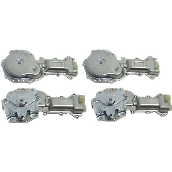 Power Window Regulator Lift Motors Kit - Set of 4 with 12-Teeth Gear