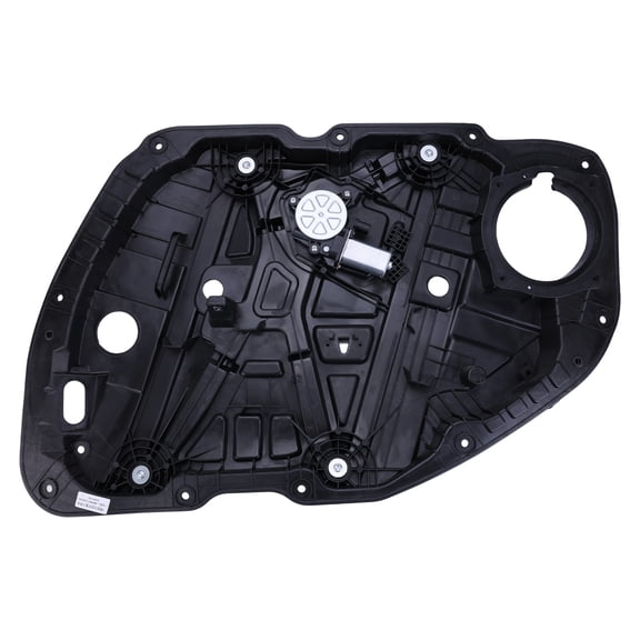 Power Window Regulator Panel with Motor Front Right Passenger Side Compatible for Kia Optima L4 1.6L 2016-2020 Replaces 82481D4000