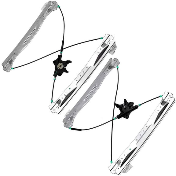 Power Window Regulator Parts fit 2008-2016 For Chrysler Town Country 2008-2018 For Dodge Grand Caravan 2012-2015 For Ram Cargo Van 2009-2014 For VW For Routan Front Side without Motor 68030655AA