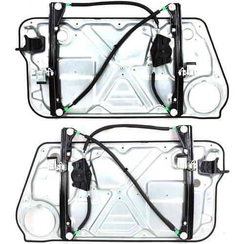 Power Window Regulator Set For 1998-2010 Volkswagen Beetle Front Left and Right