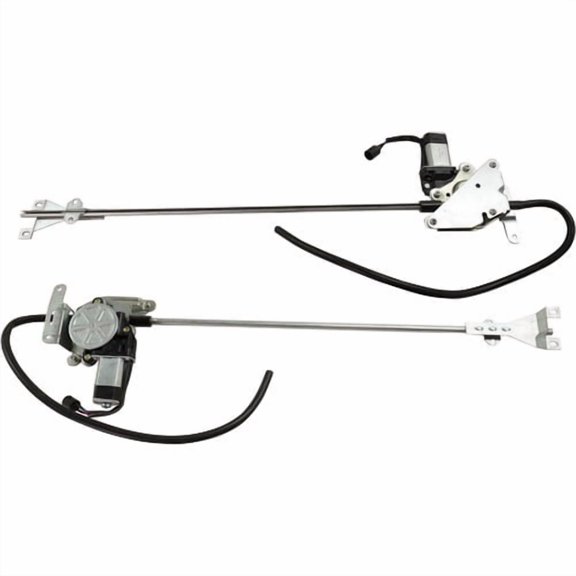 Power Window Regulator Set For 1999-2011 Freightliner Argosy Front With Motor