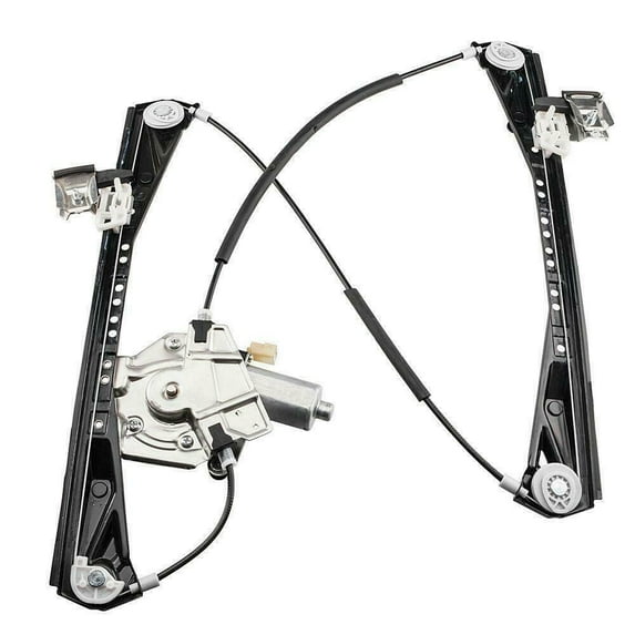 Power Window Regulator W/Motor Front Driver Left Side For 00-02 Lincoln LS Sedan