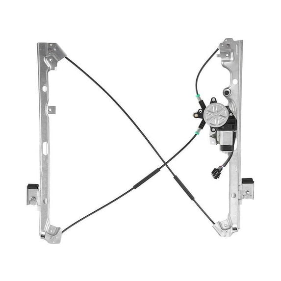 Power Window Regulator and Motor Assembly 1 - Compatible with 2000 - 2006 GMC Yukon Sport Utility 4-Door - Autopart Premium