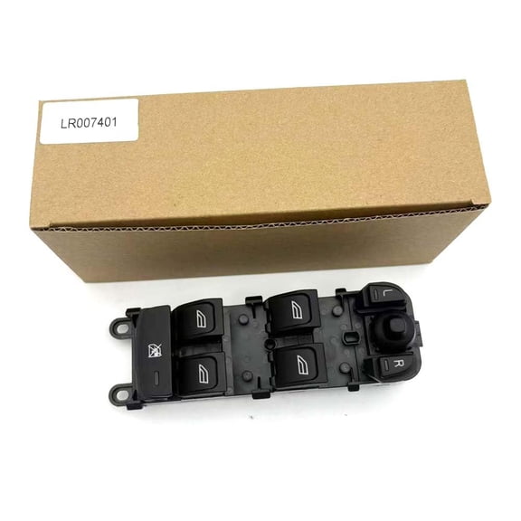 Power Window Switch Button LR007401 Compatible with Land Rover Freelander 2 2006-2014,Front Left Driver Side Master Control Switch