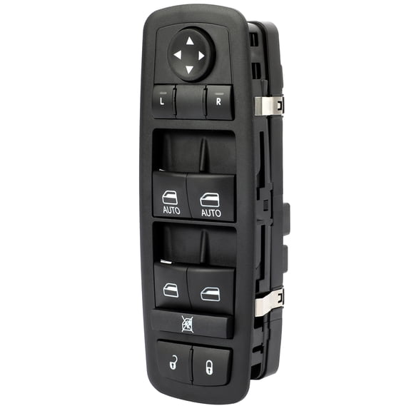 Power Window Switch Door Lock Switch Front Drivers Side fits for 2011-2013 JEEP GRAND CHEROKEE 2011-2013 DODGE DURANGO OE 68030823AE