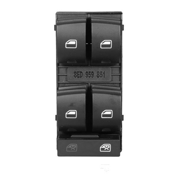 Power Window Switch Driver Side Power Window Master Control Switch 8E0959851B for Audi A4 B6 2000-2004