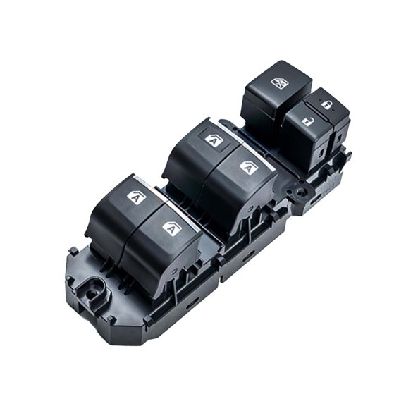 Power Window Switch Fits For Toyota Camry, For RAV4, For C-HR, For Avalon, Switch Driver Side Power Window Master, OE: 25401-ZW80A-Black