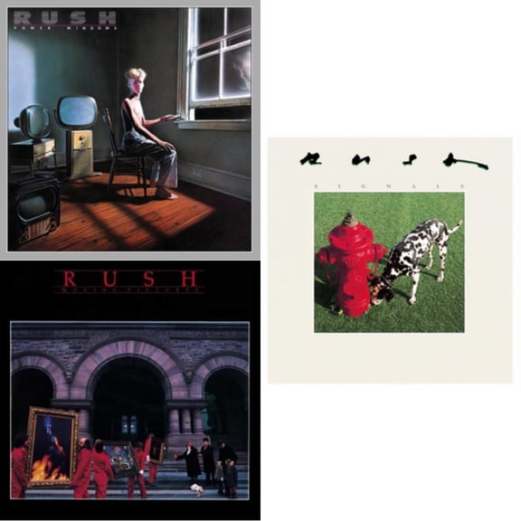 Moving Pictures (180G LP Vinyl/Dl Card) & Signals (180G) & Power Windows (180G)