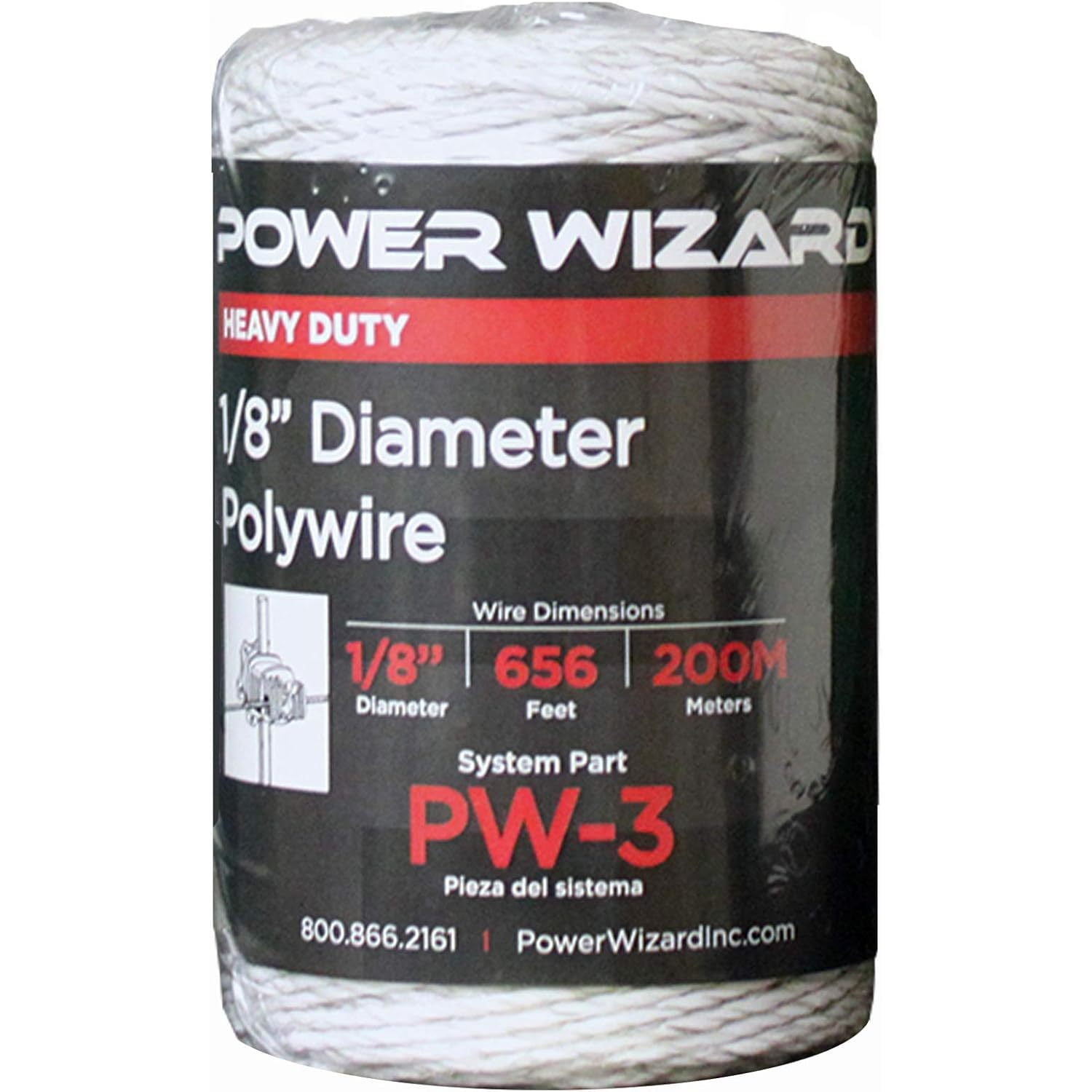 200 Electric Fence Wire, 6 Strands Stainless Steel Wire Reel Nylon - View #6