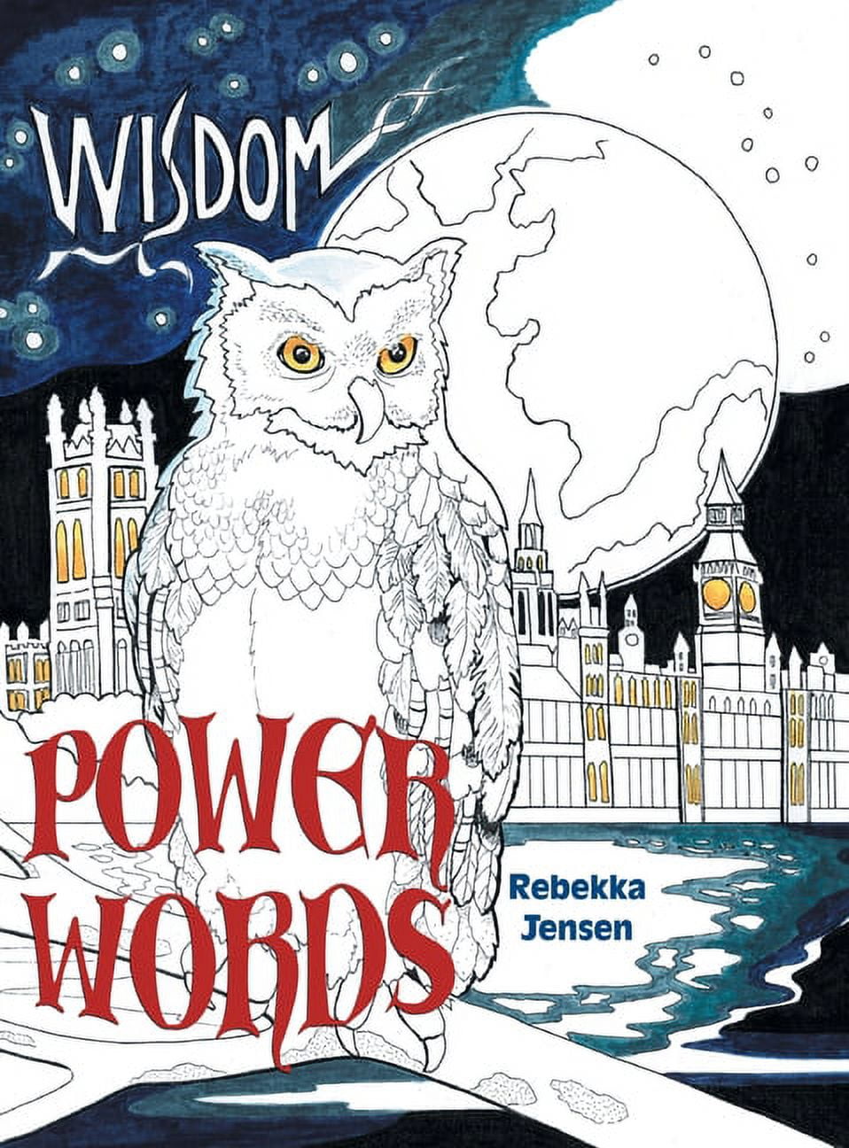 Power Words : Colouring Book