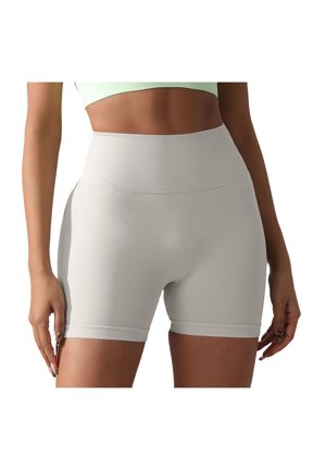 Power Workout Shorts for Women Tummy Control Squat Proof Ribbed Thick Seamless Scrunch Active Short
