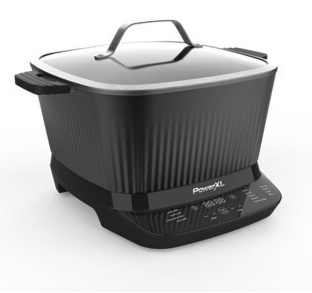Power XL Family Size 7.5Qt StirMax MultiCooker with Auto Stir/Shred