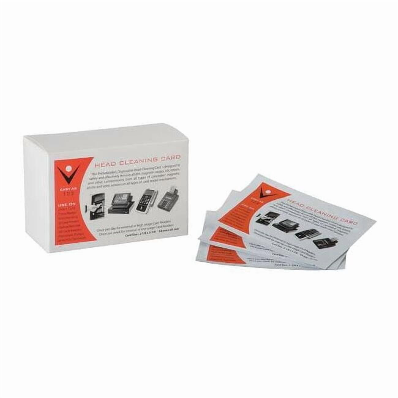 Alcohol Cleaning Cards 2-1/8 x 3-3/8", 50PK CR80