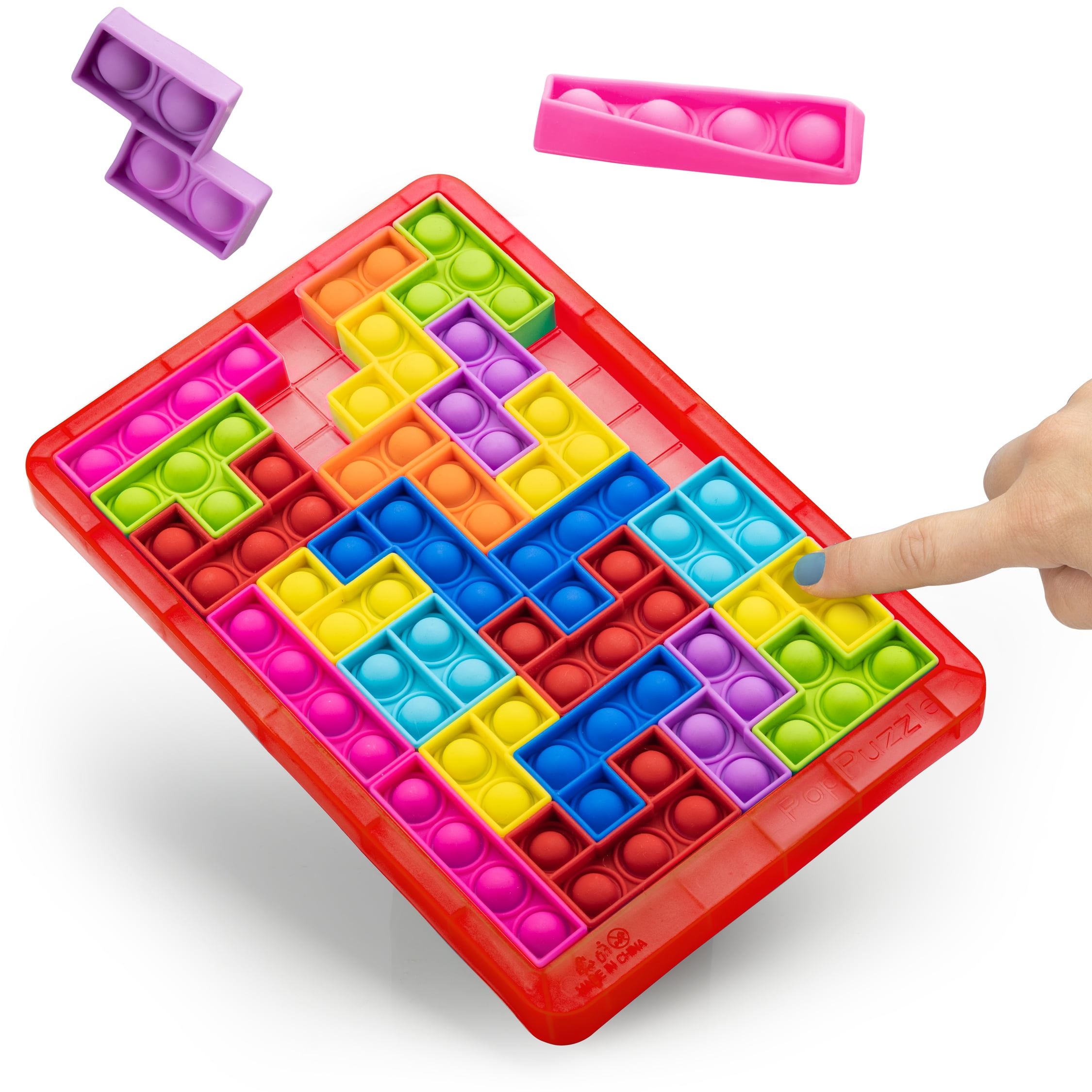 Pop It Fidget Toy, Jeu Fidget électronique, Machine Jeu Puzzle-Pop