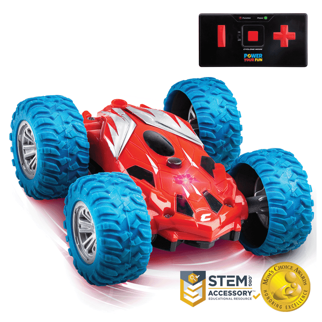 Power Your Fun Cyclone Mini Remote Control Stunt Race Speed Car