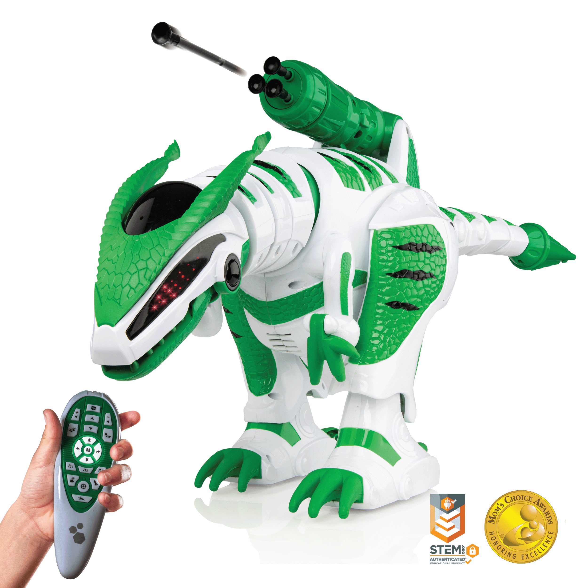 Power Your Fun Intellisaur Smart T-Rex Battle Dinosaur Robot