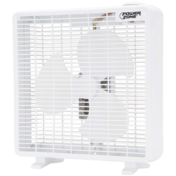 Power Zone 10" 3-Speed Quiet Box Fan