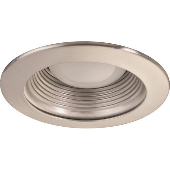 Power Zone Baffle Trim F/4In Br Nkl E27 TRIM201-BN (MTM3)