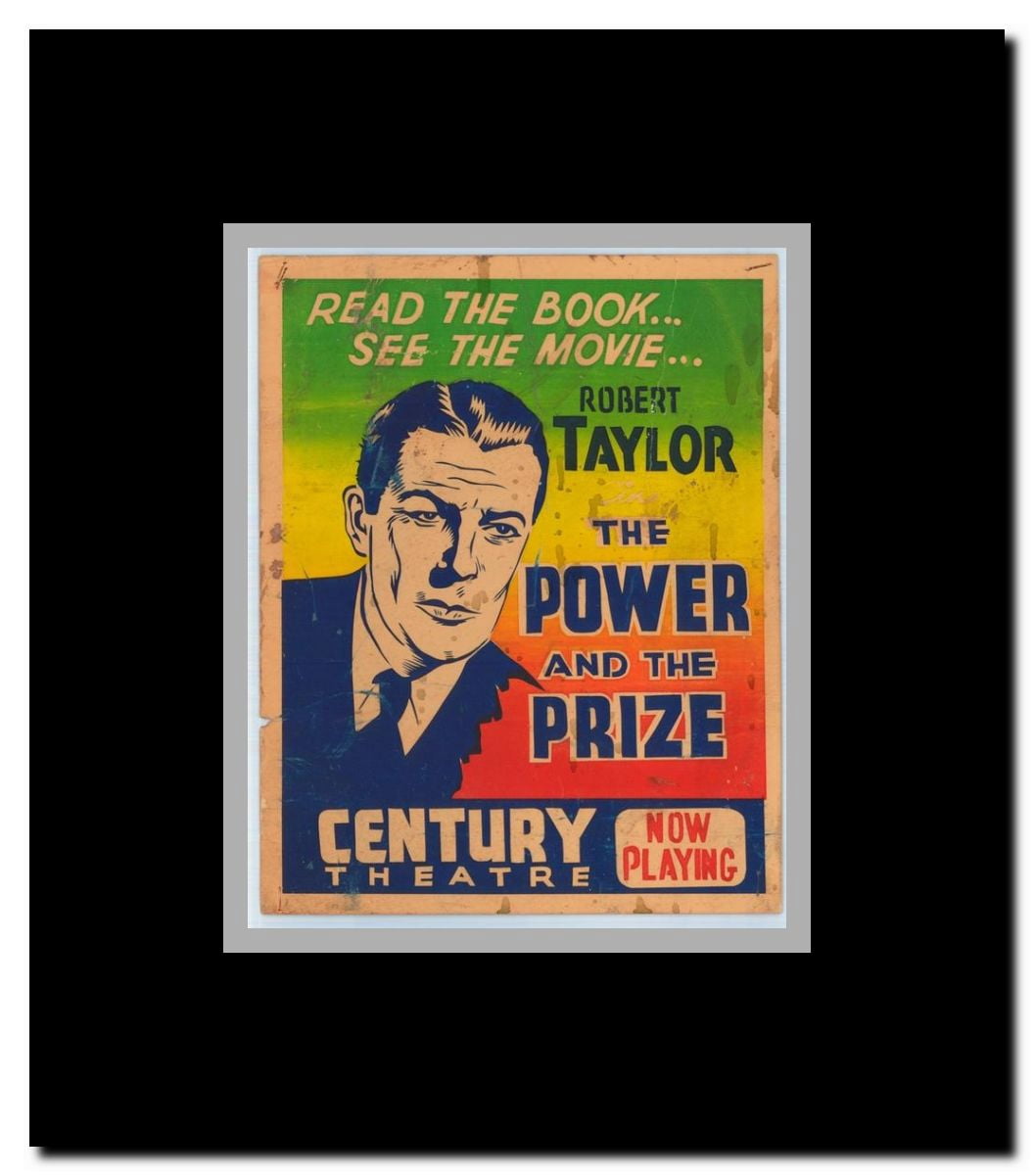 Power and the Prize The Framed Movie Poster