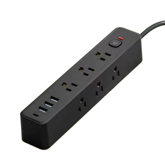 BEISHINK Power Extension Cable - 9 AC Sockets, 4 USB/15A, 1 Piece