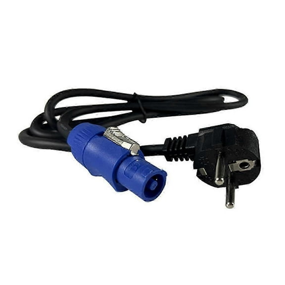 Power cord Powercon plug stage light 3 core 1.2m power connection cable DMX512 light LED light E