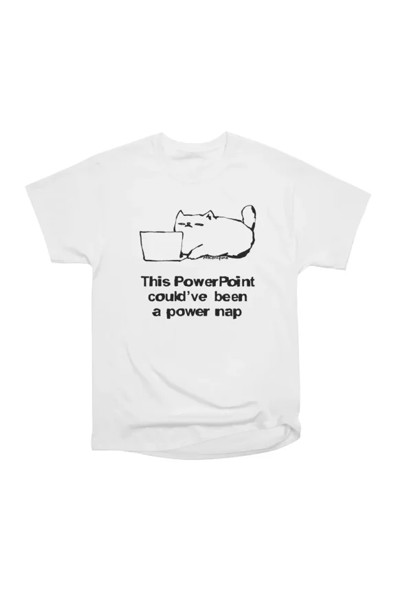 Power nap cat T-Shirt Tee Gift For Him Merch For Her Apparel For Friend
