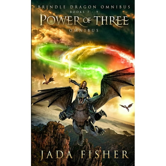 Power of Three Omnibus: The Brindle Dragon, Books 7-9 (Paperback) by Jada Fisher