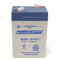 Power-sonic General Purpose 6 V Automotive Battery Top Post