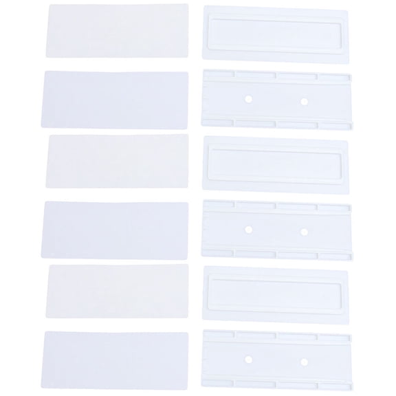 Homoyoyo 6Pairs Cable Organizer White Wall Socket Organizer with Stable Adhesive and Practical Design