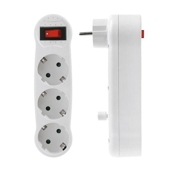 Power strip multiple socket socket Euro USB multiple plug 2/3/4 way