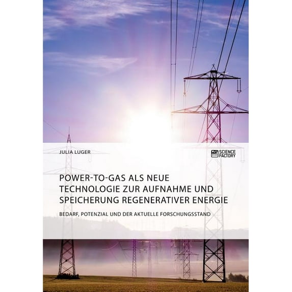Power-to-Gas als neue Technologie zur Aufnahme und Speicherung regenerativer Energie. Bedarf, Potenzial und der aktuelle, (Paperback)