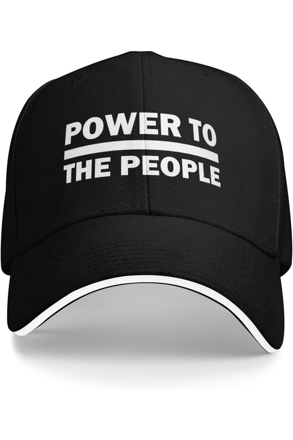 Power to The People Hat for Women Baseball Hats Vintage Caps