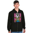 thumbnail image 1 of Power to the People Social Justice Unisex Fleece Graphic Zip Up Hoodie Brisco Brands 4X, 1 of 5