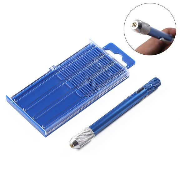 Power tools 21 pcs -Drill Set For Hobby Case Aluminum Bits Hand & Drill & Tools & Home Improvement