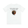 thumbnail image 1 of Power without Wisdom Unisex Jersey Short Sleeve Tee, 1 of 4