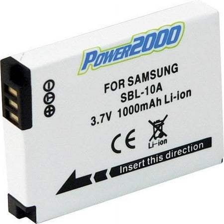 Vidpro SBL-10A Replacement 3.7v, 1000mAh Lithium Ion Battery for Samsung SLB-10A