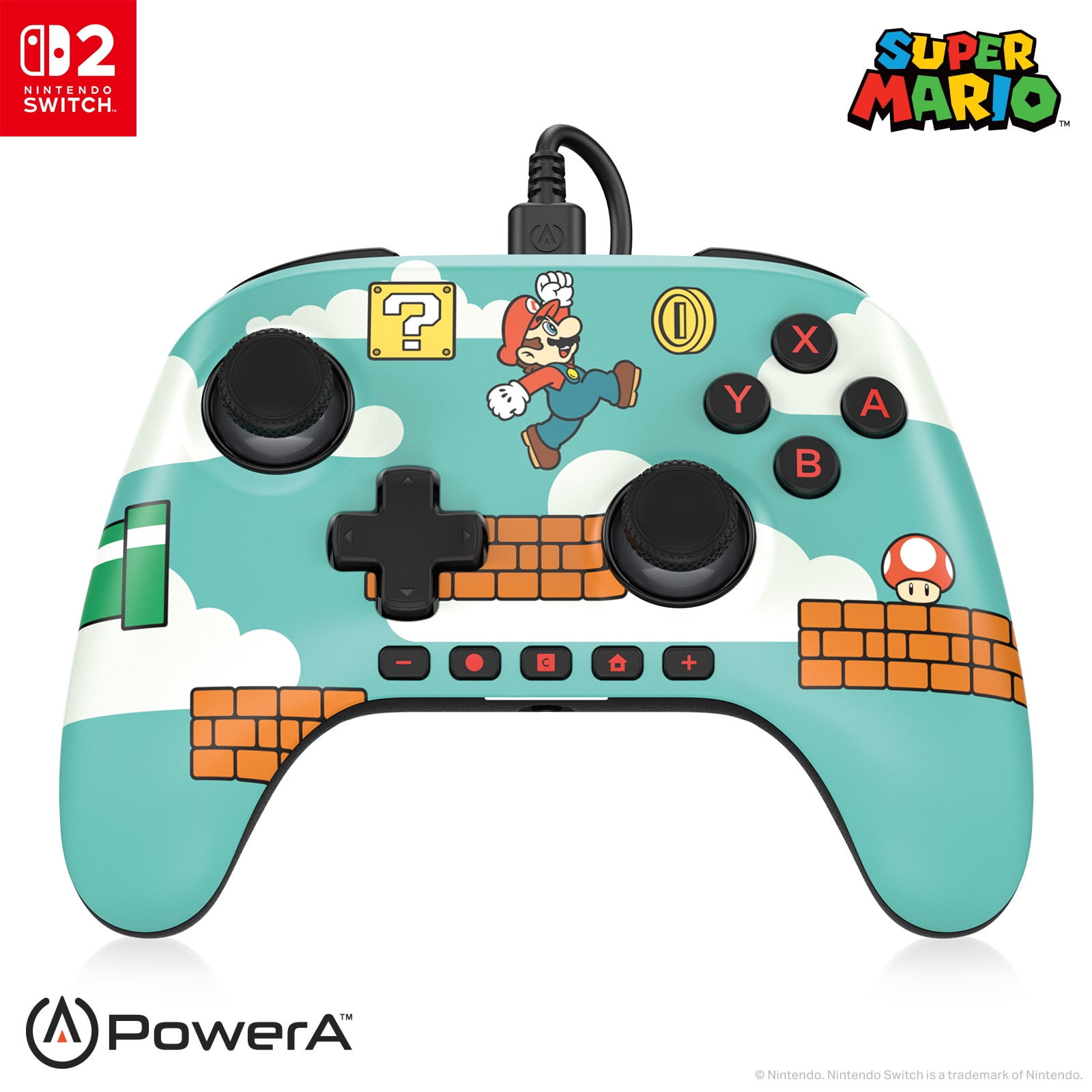 Free Shipping! PowerA Wired Controller for Nintendo Switch 2 with