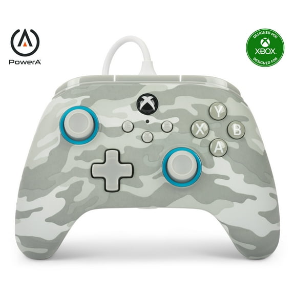 PowerA Advantage Wired Controller for Xbox Series X|S - Arctic Camo
